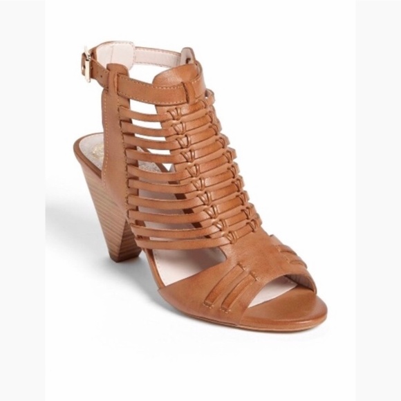 Vince Camuto Shoes - VINCE CAMUTO / Effel / Tan Heel Sandal / SZ 8.5